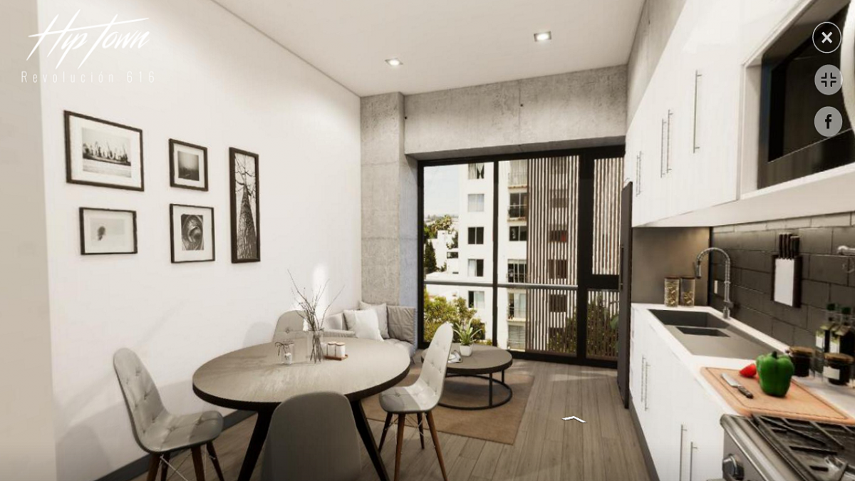 Recorrido render Hiptown