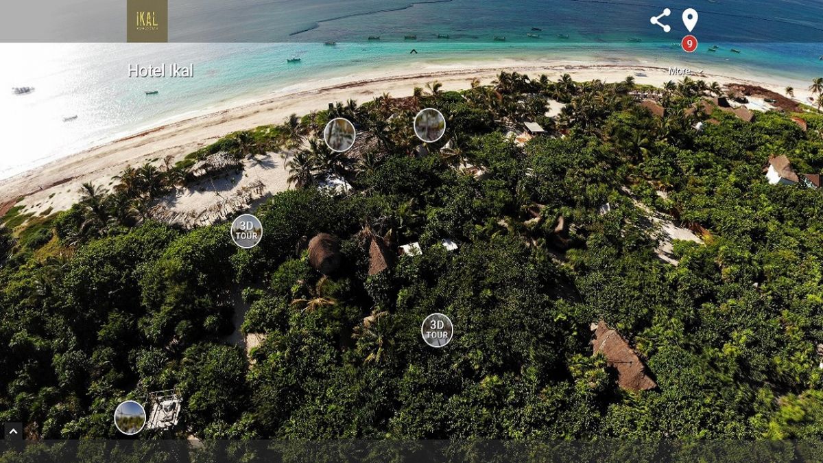 Recorrido drone Hotel Ikal